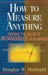 How To Measure Anything